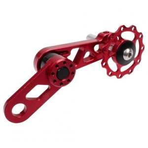 Litepro Folding Bike Chainring Tensioner Rear Derailleur Chain Guide Pulley for Oval Tooth Plate Wheel Chain Xipper Bike parts red  |  Bicycle Accessories Bicycle Accessories Bicycle Accessories