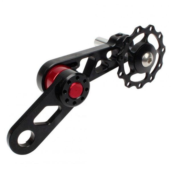 Litepro Folding Bike Chainring Tensioner Rear Derailleur Chain Guide Pulley for Oval Tooth Plate Wheel Chain Xipper Bike parts red  |  Bicycle Accessories Bicycle Accessories Bicycle Accessories