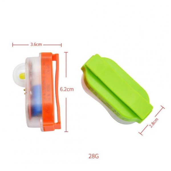 Lithium Battery Life Vest Light Life Saving Flashlight Signal Warning Light Life Jacket Accessories green  |  Survival Gears Camping & Hiking Green