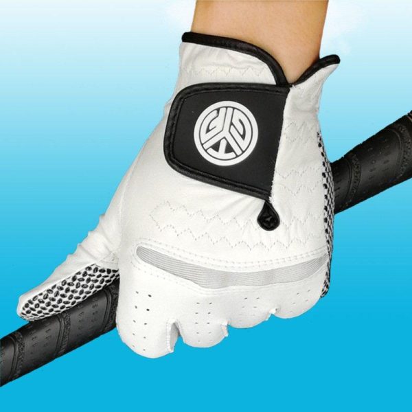 Men Left Hand Golf Glove Sheepskin Slip Resistant Wear Resistant Breathable for Sports left hand22#  |  Ball Games & Golf Ball Games & Golf Ball Games & Golf