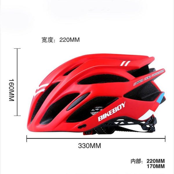 Men Women Piece Molding Cycling Helmet for Head Protection Bikes Equipment  black_One size  |  Cyclist Equipment Cycling Black + One size