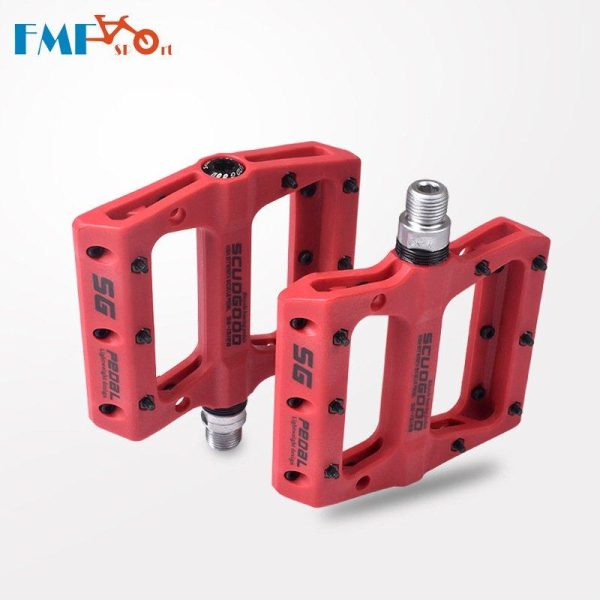 Nylon Fiber Mountain Bike Pedals for Road MTB BMX Bicycle Anti-Skid Pedals Bike Accessories blue  |  Bicycle Accessories Bicycle Accessories Bicycle Accessories