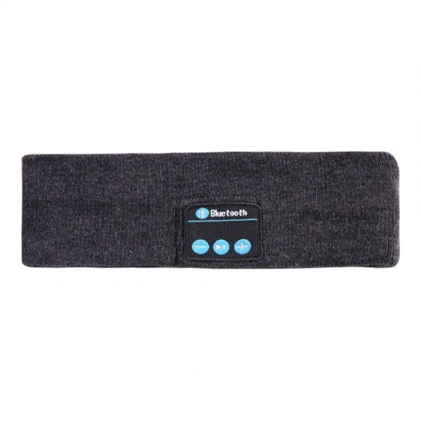 Outdoor Sports Headband Soft Elastic Comfortable Wireless Bluetooth-compatible Music Headband dark grey  |  Other Sports Products Exercise & Sports Dark grey