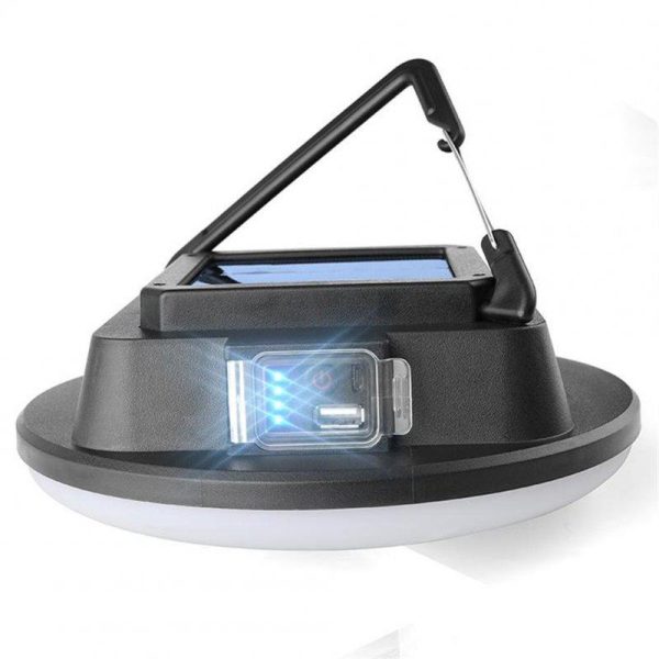 Outdoor Tent Camping Lamp Portable Remote Control Led Solar Powered Work Repair Light As shown  |  Outdoor Lamps Camping & Hiking As shown