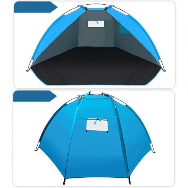 Outdoor Tent Sun Shelters Portable Outdoor Camping Large Space Wear Resistance Anti Uv Beach Tent green  |  Outdoor Gadgets Camping & Hiking Green