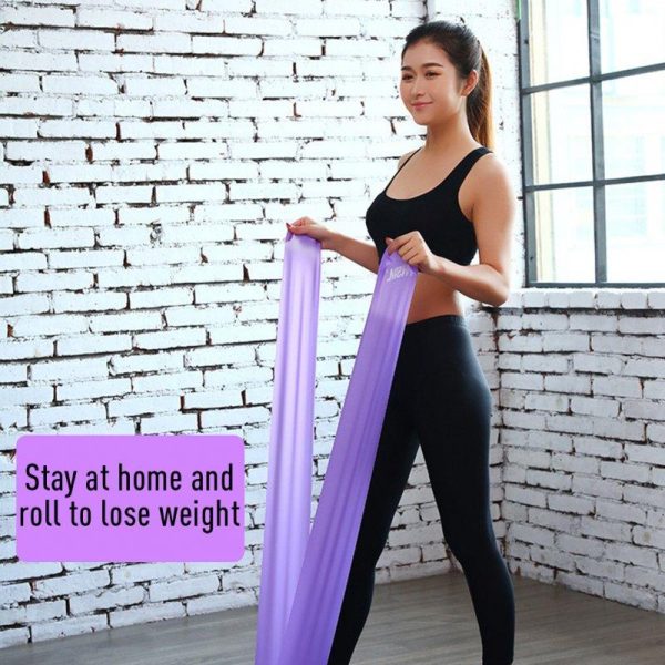 Pilates Flexbands Resistance Bands Exercise Workout Bands 5 Pcs Set Stretch Bands For Booty Legs Exercise Women Men 1500 x 150 x 0.35mm  |  Yoga Exercise & Sports 1500 x 150 x 0.35mm