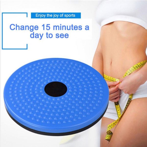 Portable Massage Twisting Disc Lightweight Fitness Board Home Slimming Fitness Equipment For Weight Loss blue  |  Fitness Equipment Exercise & Sports Blue