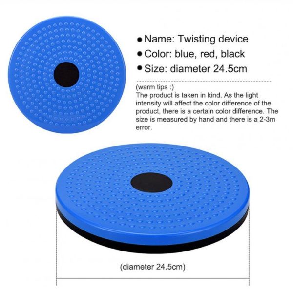 Portable Massage Twisting Disc Lightweight Fitness Board Home Slimming Fitness Equipment For Weight Loss blue  |  Fitness Equipment Exercise & Sports Blue