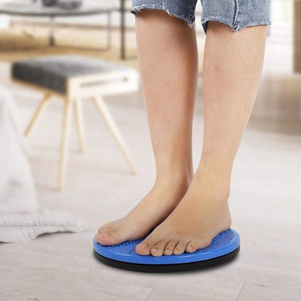 Portable Massage Twisting Disc Lightweight Fitness Board Home Slimming Fitness Equipment For Weight Loss blue  |  Fitness Equipment Exercise & Sports Blue