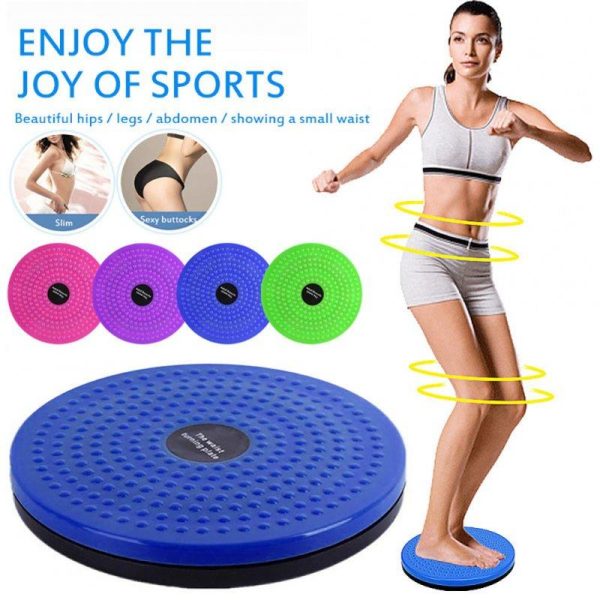 Portable Massage Twisting Disc Lightweight Fitness Board Home Slimming Fitness Equipment For Weight Loss blue  |  Fitness Equipment Exercise & Sports Blue