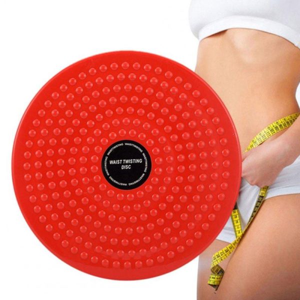 Portable Massage Twisting Disc Lightweight Fitness Board Home Slimming Fitness Equipment For Weight Loss red  |  Fitness Equipment Exercise & Sports Fitness Equipment