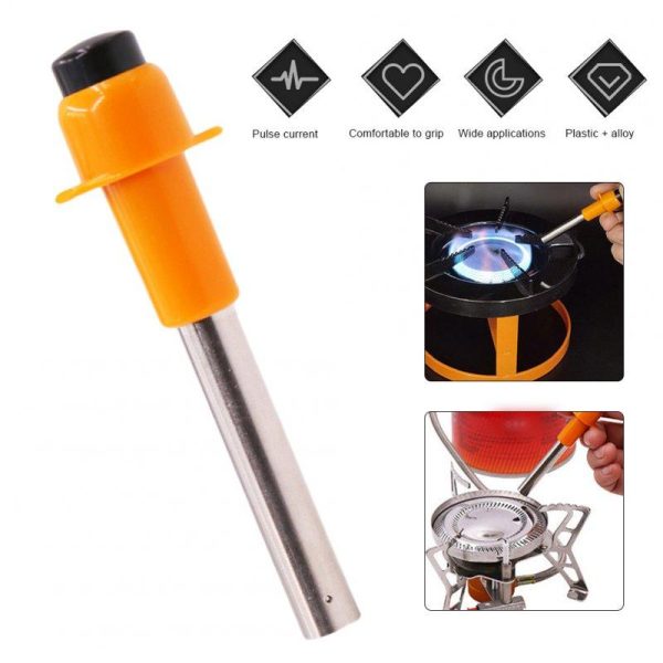 Portable Pulse Igniter Home Outdoor Stove Waterproof Electric Igniter Camping Stove Accessories  |  Camp Kitchen Camp Kitchen Camp Kitchen