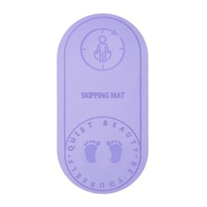 Rope Skipping Exercise Workout Mat 6mm/8mm Thickened Mute Noise Reduction Non-Slip Jump Rope Mat For Yoga Pilates Lilac 6mm  |  Yoga Exercise & Sports Lilac + 6mm