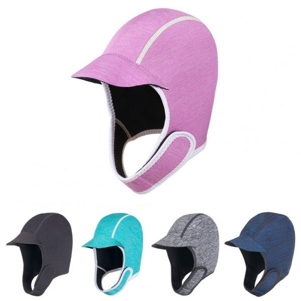 Scuba Diving Hood 2mm With Chin Strap Surfing Cap Thermal Hood For Swimming Kayaking Snorkeling Sailing Canoeing Water Sports pink  |  Water Sports Exercise & Sports Pink