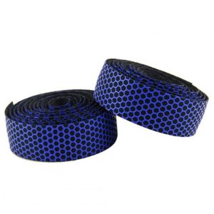 Soft Bicycle Handlebar Tape Shockproof Elastic Road Bike PVC Tape Strap +2 Bar Plug blue  |  Bicycle Accessories Bicycle Accessories Bicycle Accessories