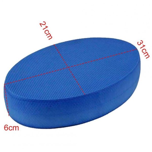 Stability Trainer Pad Foam Balance Exercise Pad Cushion For Therapy Yoga Dancing Balance Training Pilates Fitness blue  |  Yoga Exercise & Sports Blue