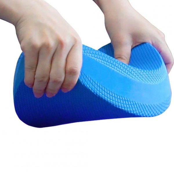 Stability Trainer Pad Foam Balance Exercise Pad Cushion For Therapy Yoga Dancing Balance Training Pilates Fitness blue  |  Yoga Exercise & Sports Blue