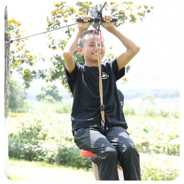 Strong Load-bearing Disc  Swing Adjustable Rope Extreme Challenge Sports Entertainment Equipment Indoor Outdoor Kids Baby Playground as picture show  |  Outdoor Gadgets Camping & Hiking As shown