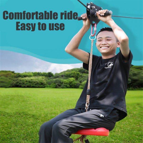 Strong Load-bearing Disc  Swing Adjustable Rope Extreme Challenge Sports Entertainment Equipment Indoor Outdoor Kids Baby Playground as picture show  |  Outdoor Gadgets Camping & Hiking As shown