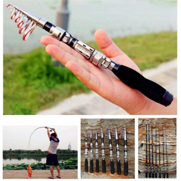 Super Hard Mini Fishing Rod 1-2.3m  |  Fishing Reels & Rods Fishing Reels & Rods 1.7 M