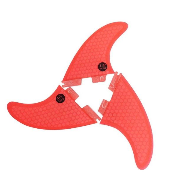 Surf Fins FCS 2 G3/G5/G7 Fins Honeycomb Fiberglass Fins Surf Surfboard Fin Orange red_G7  |  Water Sports Exercise & Sports Orange red + G7