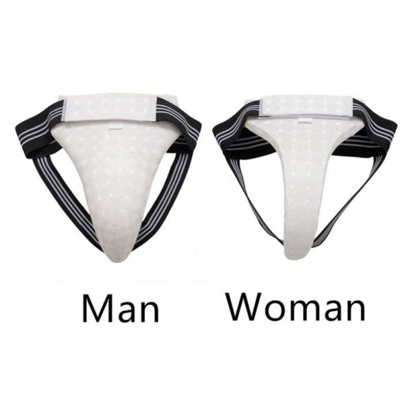 Taekwondo Groin Protectors Men Athletic Cup Pelvic Protection Groin Waist Abdominal Protector For Karate XS/S/M/L/XL (optional) male l  |  Protective Gears Exercise & Sports Male + L