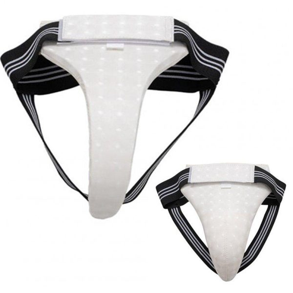 Taekwondo Groin Protectors Men Athletic Cup Pelvic Protection Groin Waist Abdominal Protector For Karate XS/S/M/L/XL (optional) male xl  |  Protective Gears Male + Xl