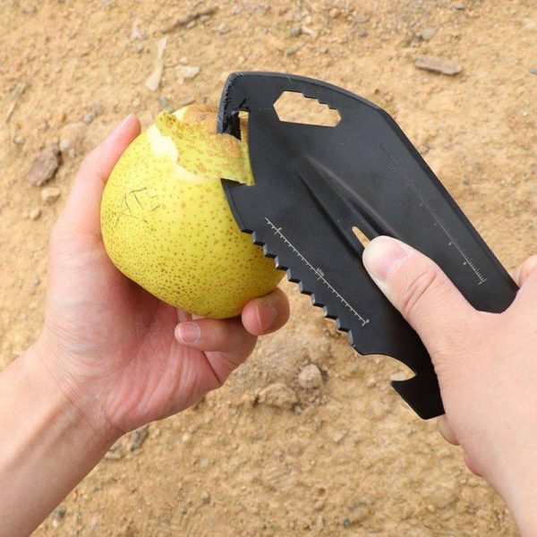 Trowel Garden Tool Stainless Steel Serrated Hand Shovel For Effortless Digging Weed Control Precise Bulb Planting A  |  Outdoor Gadgets Camping & Hiking A