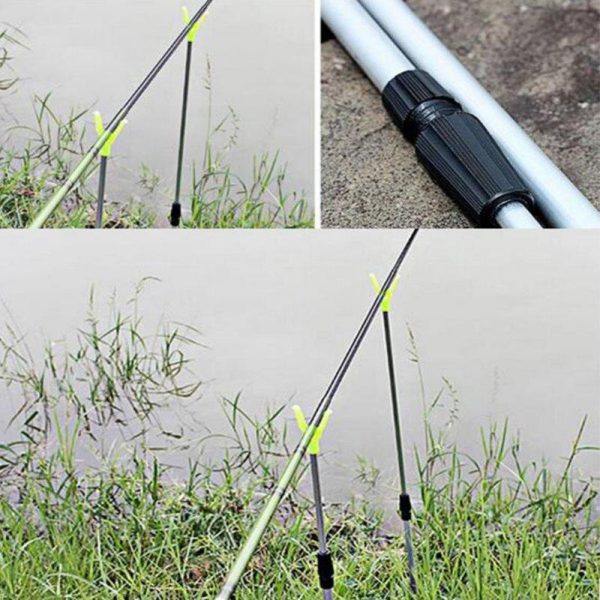 US Fishing Holder 1.04M 12cm 2 Sections Adjustable Aluminium Fishing Rod Pole Rack V Holder Stand  Aluminum alloy 1.02 meters (12mm  |  Fishing Reels & Rods Fishing Reels & Rods Aluminum alloy 1.02 meters (12mm