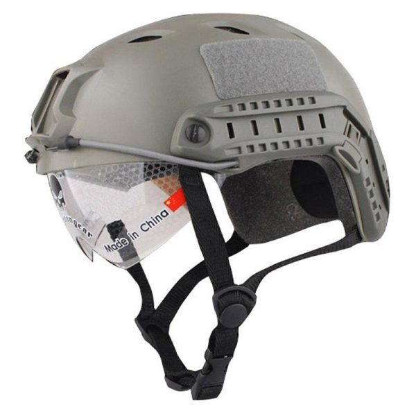 Windproof Helmet Gray  |  Outdoor Gadgets Camping & Hiking Gray