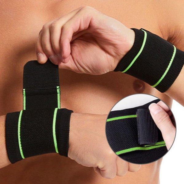 Wrist Brace Wrist Support For Fitness Weight Lifting Tendonitis Carpal Tunnel Arthritis Wrist Pain Relief Wrist Wraps Men Women black L pair  |  Protective Gears Exercise & Sports Black + L pair