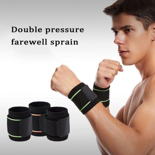 Wrist Brace Wrist Support For Fitness Weight Lifting Tendonitis Carpal Tunnel Arthritis Wrist Pain Relief Wrist Wraps Men Women black L pair  |  Protective Gears Exercise & Sports Black + L pair