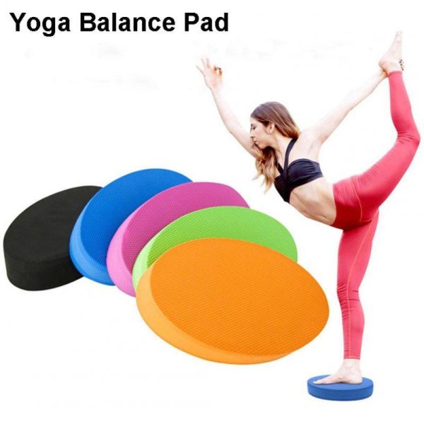 Yoga Mat Non-Slip Yoga Mat Knee Pads Trainer Exercise Balance Pad For Balance Exercise Stability Workout 28 x 17 x 6cm blue  |  Yoga Exercise & Sports Blue