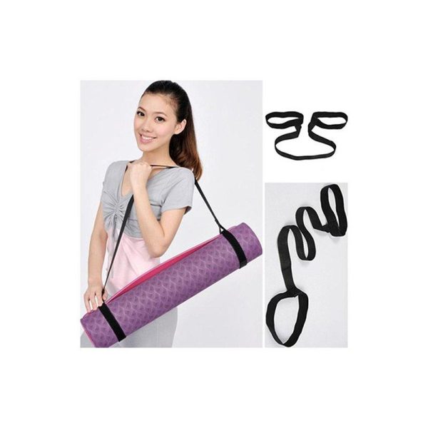 Yoga Mat Shoulder Strap Shoulder Carry Strap Belt Fitness Supplies Exercise Stretch Yoga Belts 10mm  |  Yoga Exercise & Sports 10mm