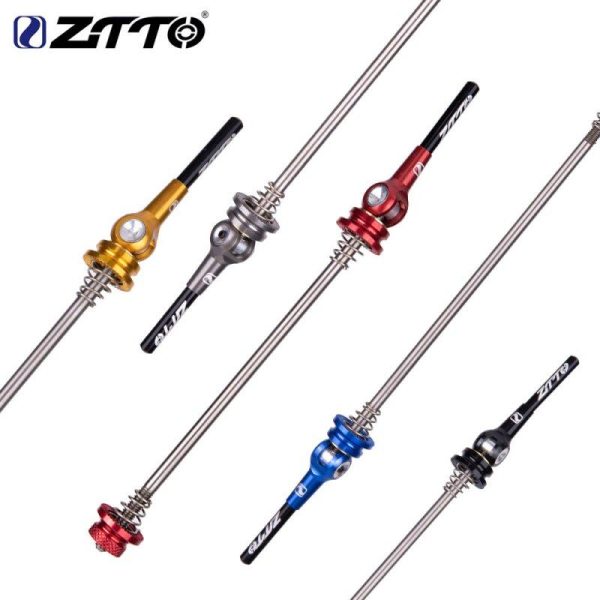 ZTTO Road Bike Quick Release Lever Bicycle Titanium Alloy CNC Rod Riding Accessories Tools  blue  |  Bicycle Accessories Bicycle Accessories Bicycle Accessories