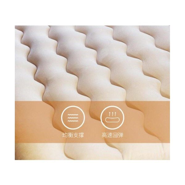 (135 * 70CM) Car Inflatable Bed Cushion Adult Car Travel Large Parts Split foot pier beige  |  Tents & Accessories Camping & Hiking Split foot pier beige